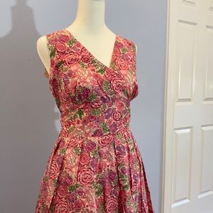 Women’s dress Brooks Brothers size 10 floral sleeveless